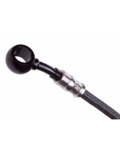 tubo de moto carbotec 290mm negro frentubo a09c0290