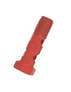 tornillo doble 10x1 25 aluminio de color rojo b19006al ro