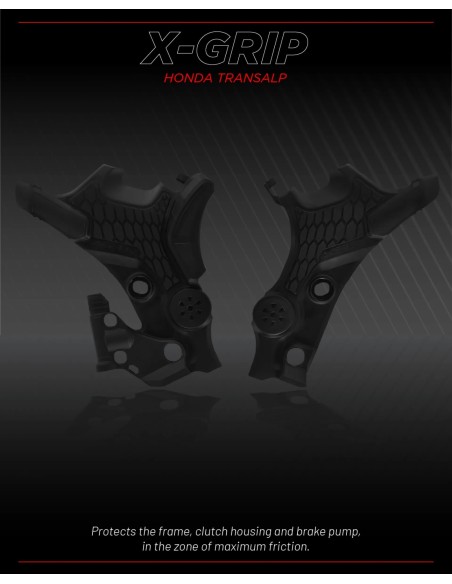 protectores chasis honda transalp xl 750