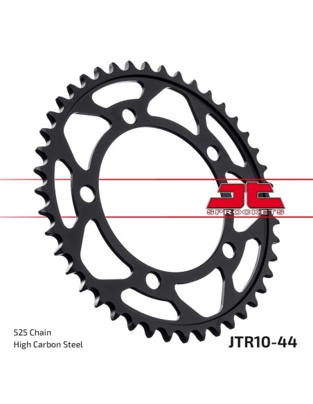 corona moto jt sprockets de acero de 44 dientes jtr10 44