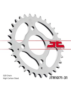 corona moto jt sprockets de acero 31 dientes jtr1071 31