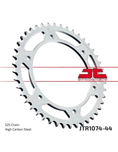 corona moto jt sprockets de acero de 44 dientes jtr1074 44