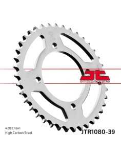 corona moto jt sprockets de acero de 39 dientes jtr1080 39