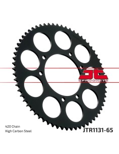 corona moto jt sprockets de acero de 65 dientes jtr1131 65