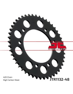 corona moto jt sprockets de acero de 48 dientes jtr1132 48