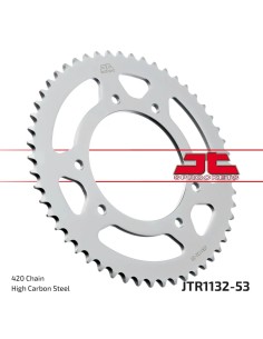 corona moto jt sprockets de acero de 53 dientes jtr1132 53