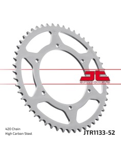 corona moto jt sprockets de acero de 52 dientes jtr1133 52