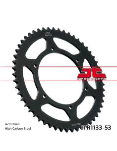 corona moto jt sprockets de acero de 53 dientes jtr1133 53