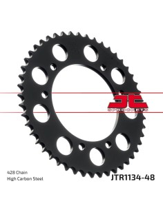 corona moto jt sprockets de acero de 48 dientes jtr1134 48