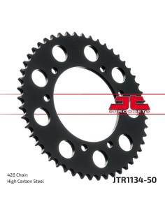 corona moto jt sprockets de acero de 50 dientes jtr1134 50