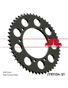 corona moto jt sprockets de acero de 51 dientes jtr1134 51