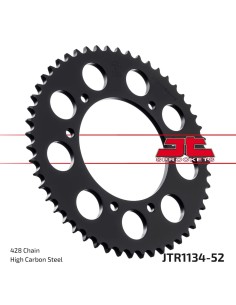 corona moto jt sprockets de acero de 52 dientes jtr1134 52