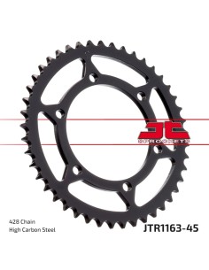 corona moto jt sprockets de acero de 45 dientes jtr1141 60
