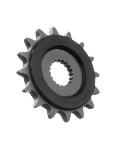 pinon de moto jt sprockets con goma 16 dientes p 525 jtf1186 16rb
