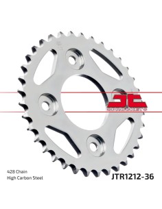 corona moto jt sprockets de acero de 36 dientes jtr1212 36