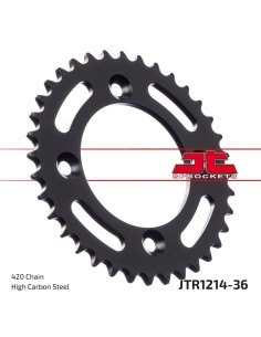 corona moto jt sprockets de acero de 36 dientes jtr1214 36