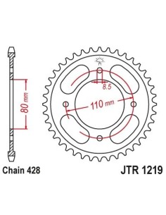 corona honda cb 125 f 41 th jt sprockets jtr1219 41 2