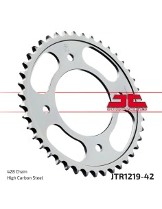 corona moto jt sprockets de acero de 42 dientes jtr1219 42