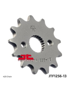 pinon de moto jt sprockets 13 dientes p 420 jtf1256 13