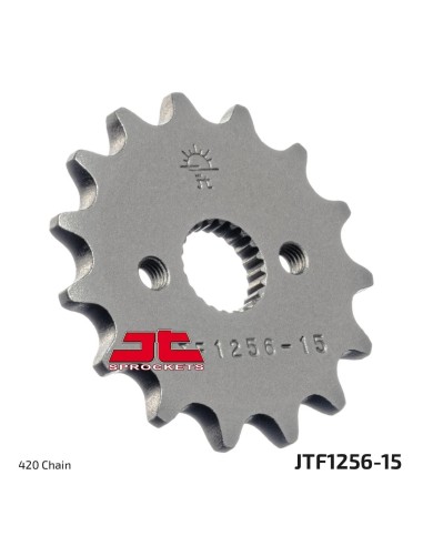 pinon de moto jt sprockets 15 dientes p 420 jtf1256 15