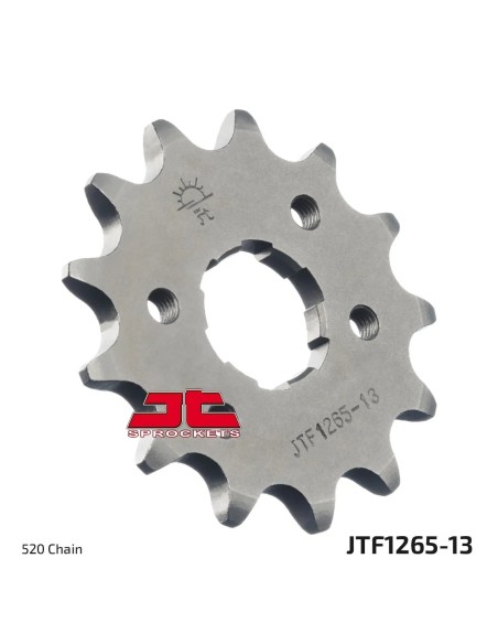 pinon de moto jt sprockets 13 dientes p 520 jtf1265 13