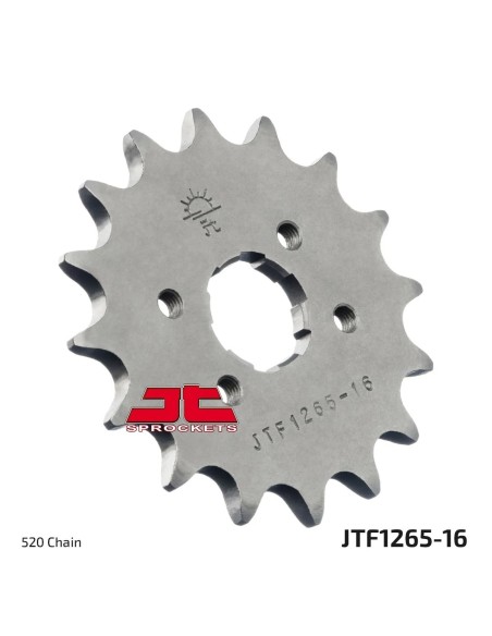 pinon de moto jt sprockets 16 dientes p 520 jtf1265 16