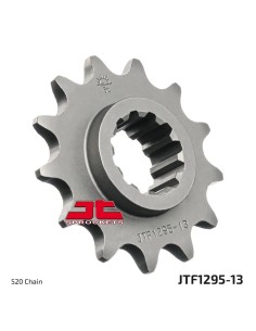 pinon de moto jt sprockets acero 13 dientes p 520 jtf1295 13