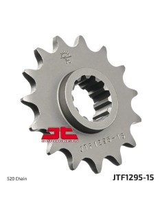 pinon de moto jt sprockets acero 15 dientes p 520 jtf1295 15