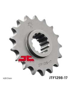 pinon de moto jt sprockets 17 dientes p 428 jtf1298 17