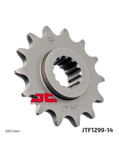 pinon de moto jt sprockets 14 dientes p 520 jtf1299 14