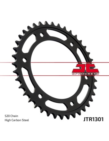 corona honda crf 300 l 40 dientes jt sprockets jtr1301 40