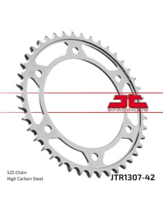 corona moto jt sprockets de acero de 42 dientes jtr1307 42