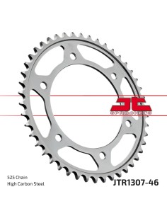 corona moto jt sprockets de acero de 46 dientes jtr1307 46