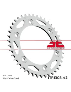corona de aluminio jt sprockets moto 44 dientes jtr1308 44al