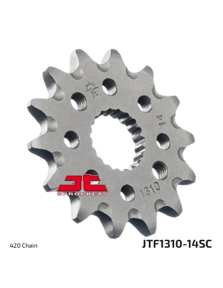 pinon de acero autolimpiable 14 dientes p 420 jtf1310 14sc