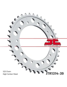 corona moto jt sprockets de acero de 39 dientes jtr1314 39