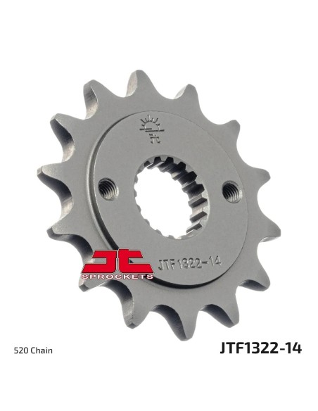 pinon moto jt sprockets acero 14 dientes jtf1322 14