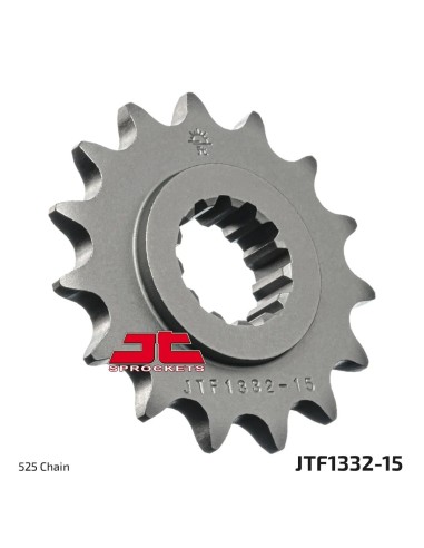 pinon moto jt sprockets acero 15 dientes jtf1332 15