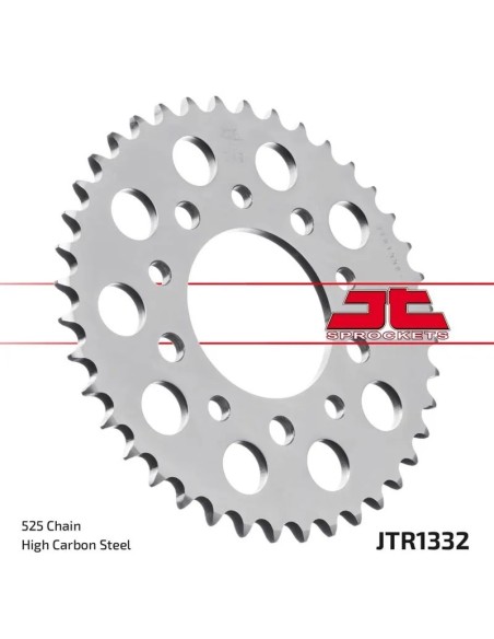 corona honda cb500 750 40 dientes jt prockets jtr1332 40