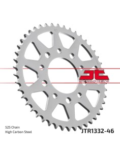 corona moto jt sprockets de acero de 46 dientes jtr1332 46