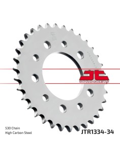corona moto jt sprockets de acero de 34 dientes jtr1334 34