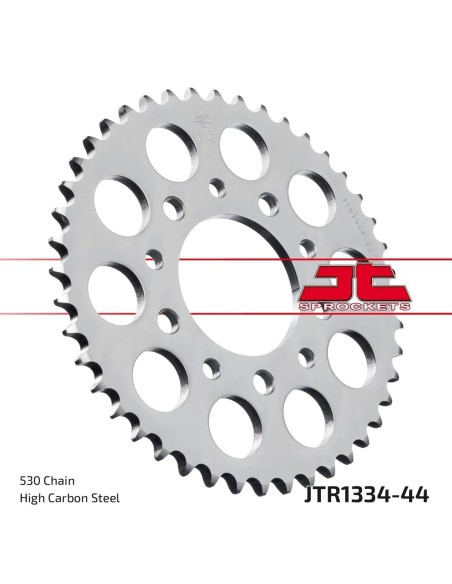 corona moto jt sprockets de acero de 44 dientes jtr1334 44