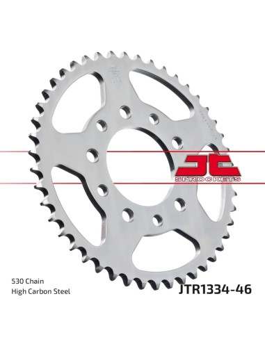 corona moto jt sprockets de acero de 46 dientes jtr1334 46