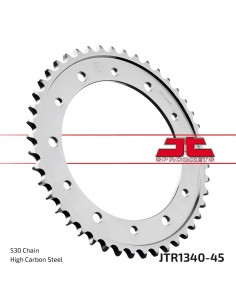 corona moto jt sprockets de acero de 45 dientes jtr1340 45