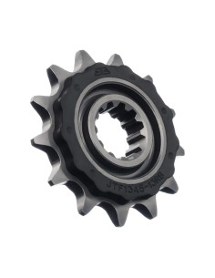 pinon de moto jt sprockets con goma 13 dientes p 520 jtf1345 13rb