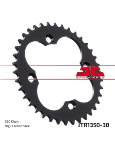 corona moto jt sprockets de acero de 38 dientes jtr1350 38