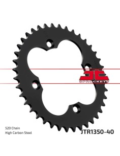 corona moto jt sprockets de acero de 40 dientes jtr1350 40