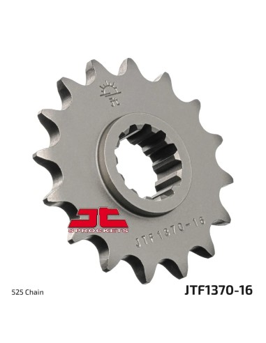 pinon moto jt sprockets acero 16 dientes jtf1370 16