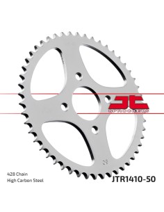 corona moto jt sprockets de acero de 50 dientes jtr1410 50