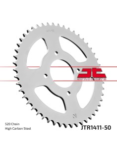 corona moto jt sprockets de acero de 50 dientes jtr1411 50